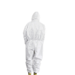 漢盾 BP616 白色帶帽連體式限次性工業防護服